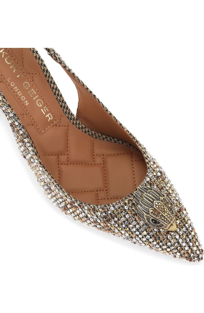 Kurt Geiger London Belgravia Slingback Pointed Toe Pump, Alternate, color,