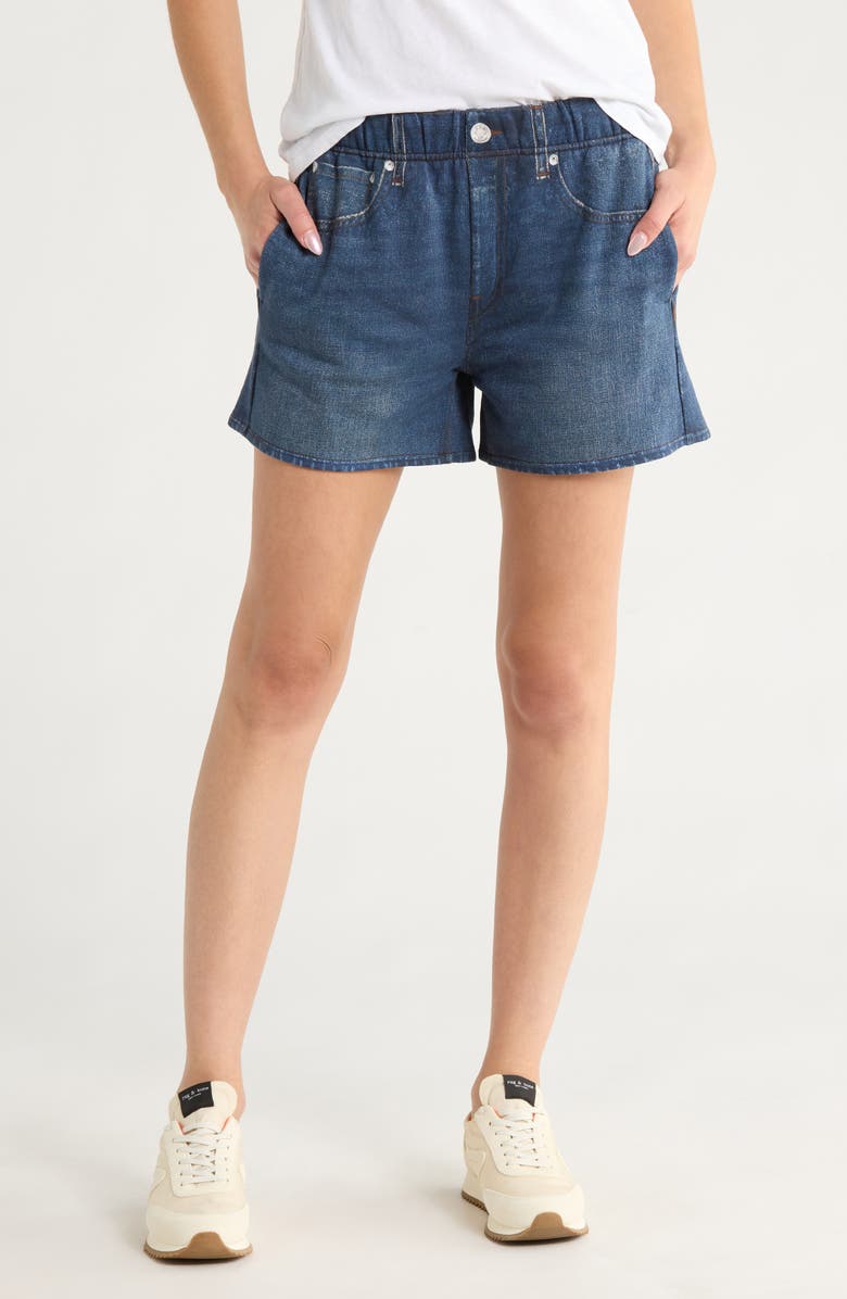 rag & bone Miramar Cotton Terry Walking Shorts, Main, color, 