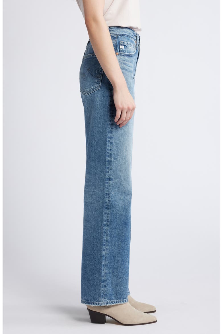 Kora High Waist Wide Leg Jeans, Alternate, color, CASTLEBAY