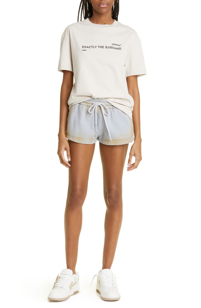 Off-White Exactly The Opposite Cotton Graphic Tee, Alternate, color, 