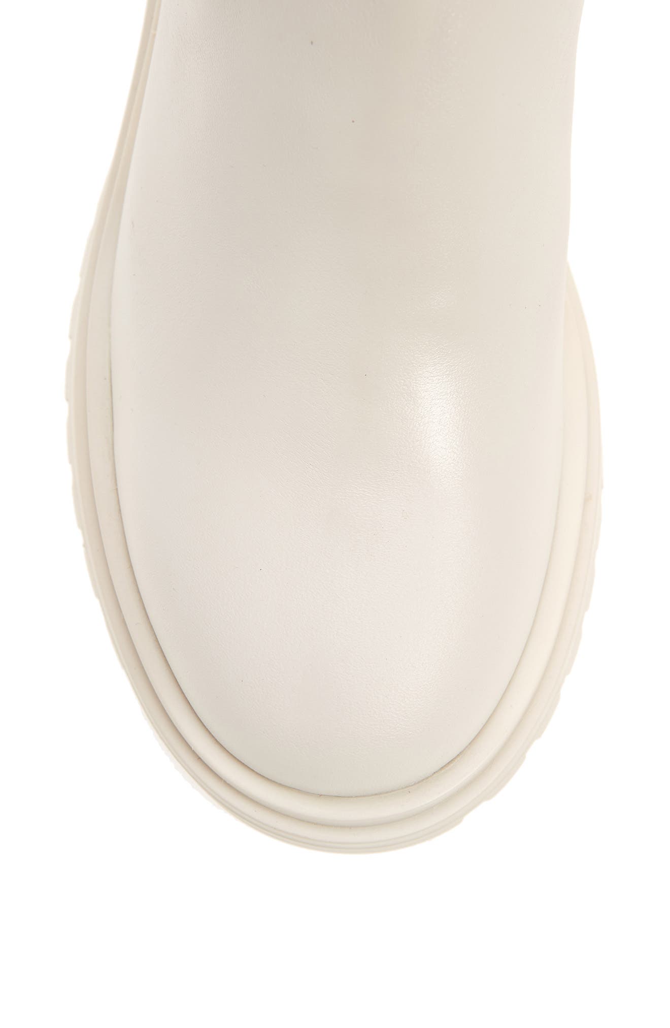 Hesitant Chelsea Boot, Alternate, color, BONE