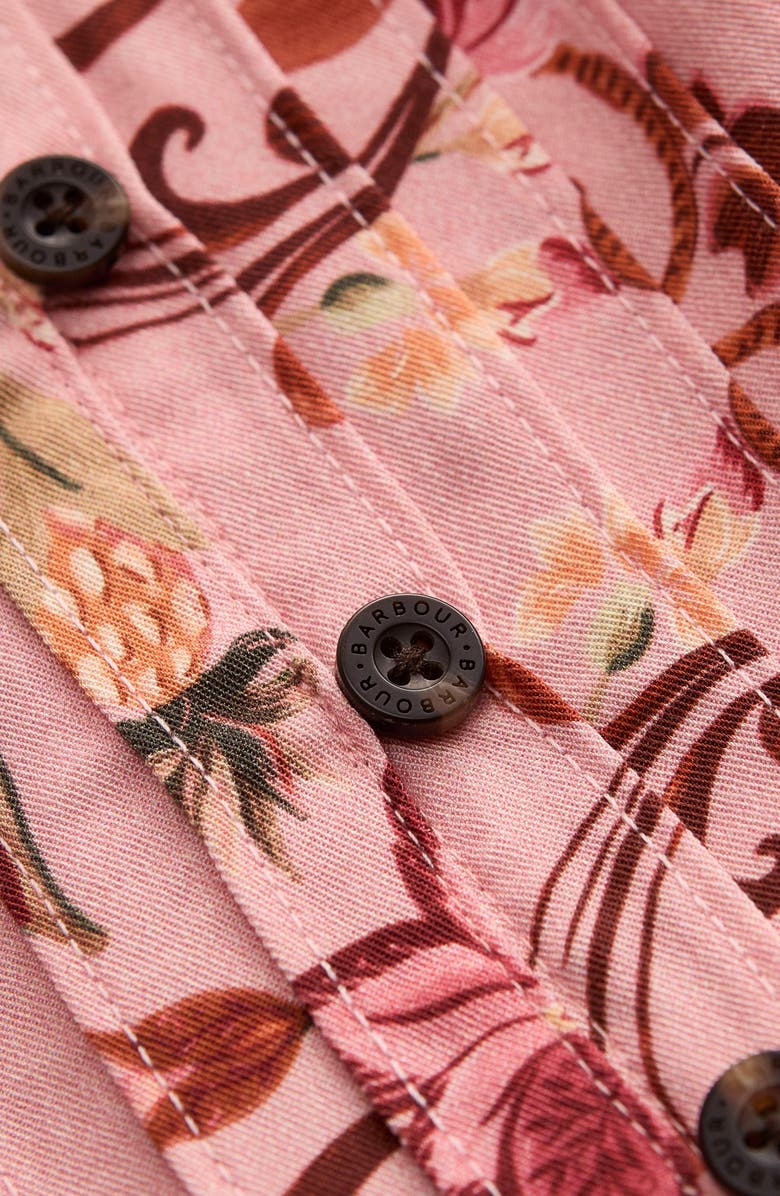 Barbour Cami Long Sleeve Blouse, Alternate, color, Tropical Print