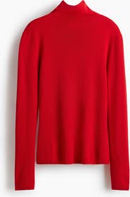 H&M Fine-knit Turtleneck Top