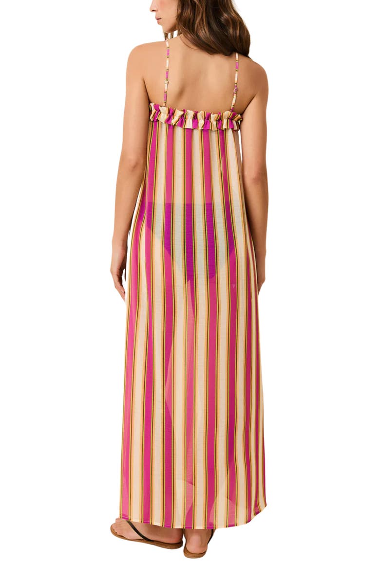 Solid & Striped The Ayden Cover-Up Dress, Alternate, color, South Beach Stripe