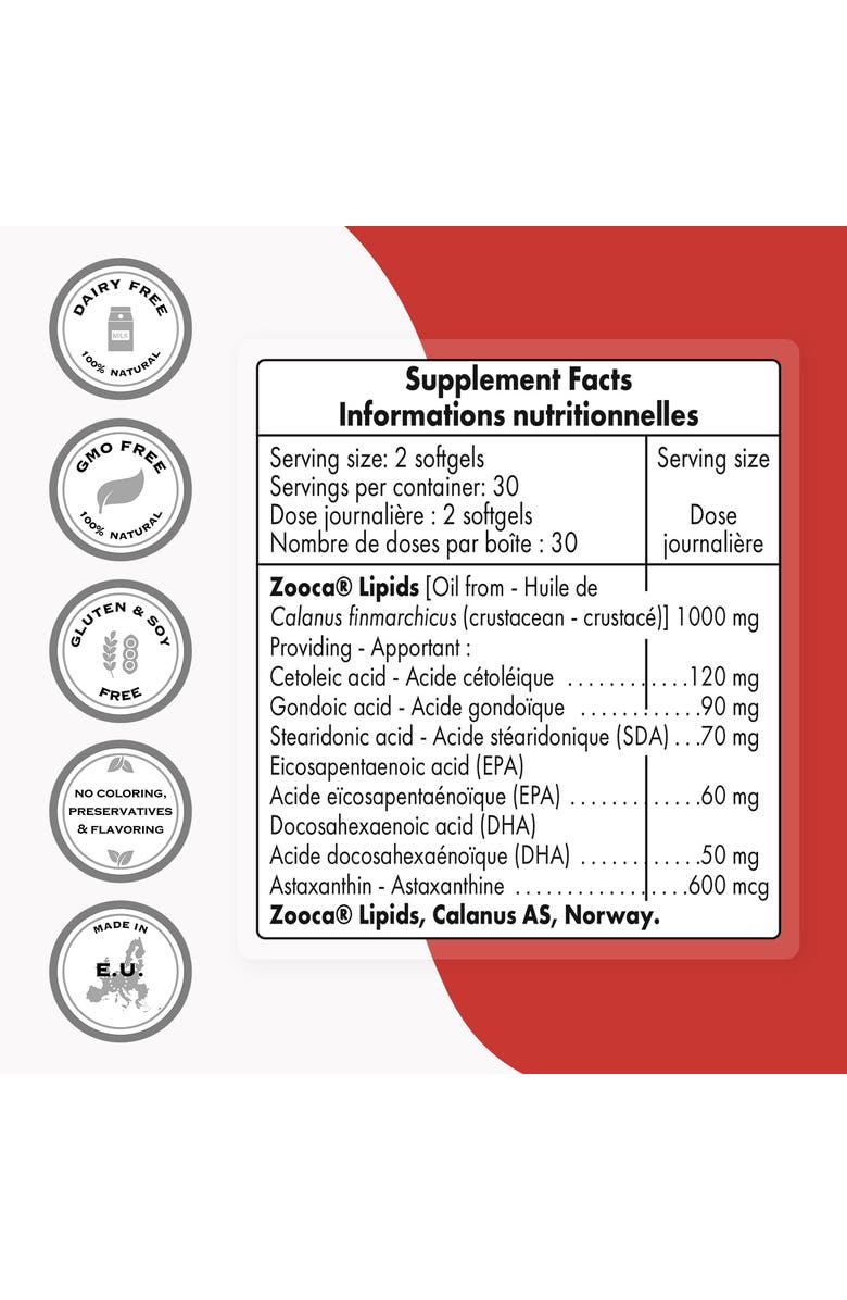 SuperSmart Arctic Plankton Oil 1000mg, Alternate, color, NO COLOR