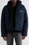 Acne Studios Olavy Waxed Cotton Canvas Hooded Jacket