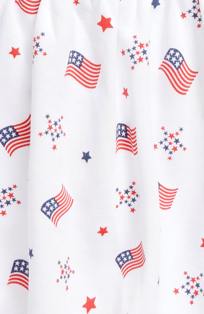 Kissy Kissy Cotton Skirted Bodysuit, Alternate, color,