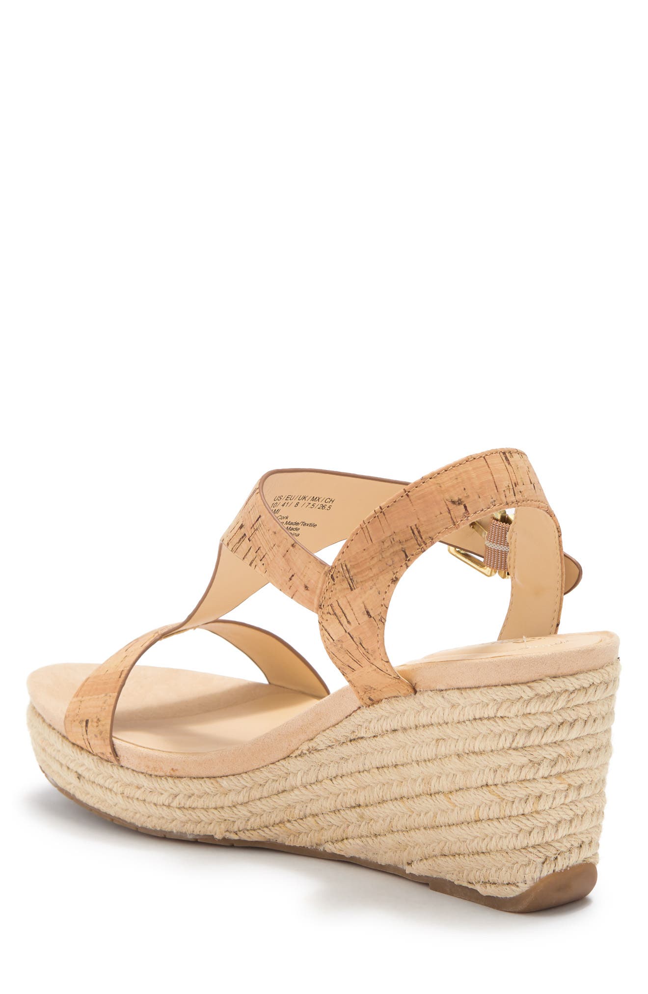 Reaction Kenneth Cole Cami Espadrille Wedge Sandal, Alternate, color, 