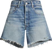 MOUSSY VINTAGE Graterford Long Denim Shorts