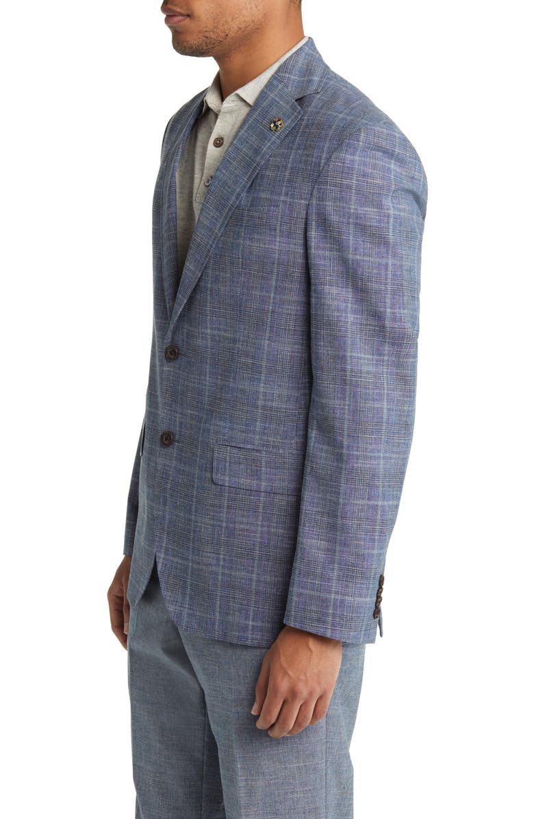 Ted Baker London Karl Plaid Stretch Sport Coat, Alternate, color,