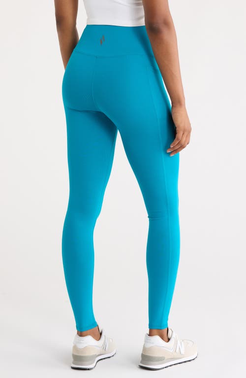 Skechers Gowalk High Waist Leggings In Blue