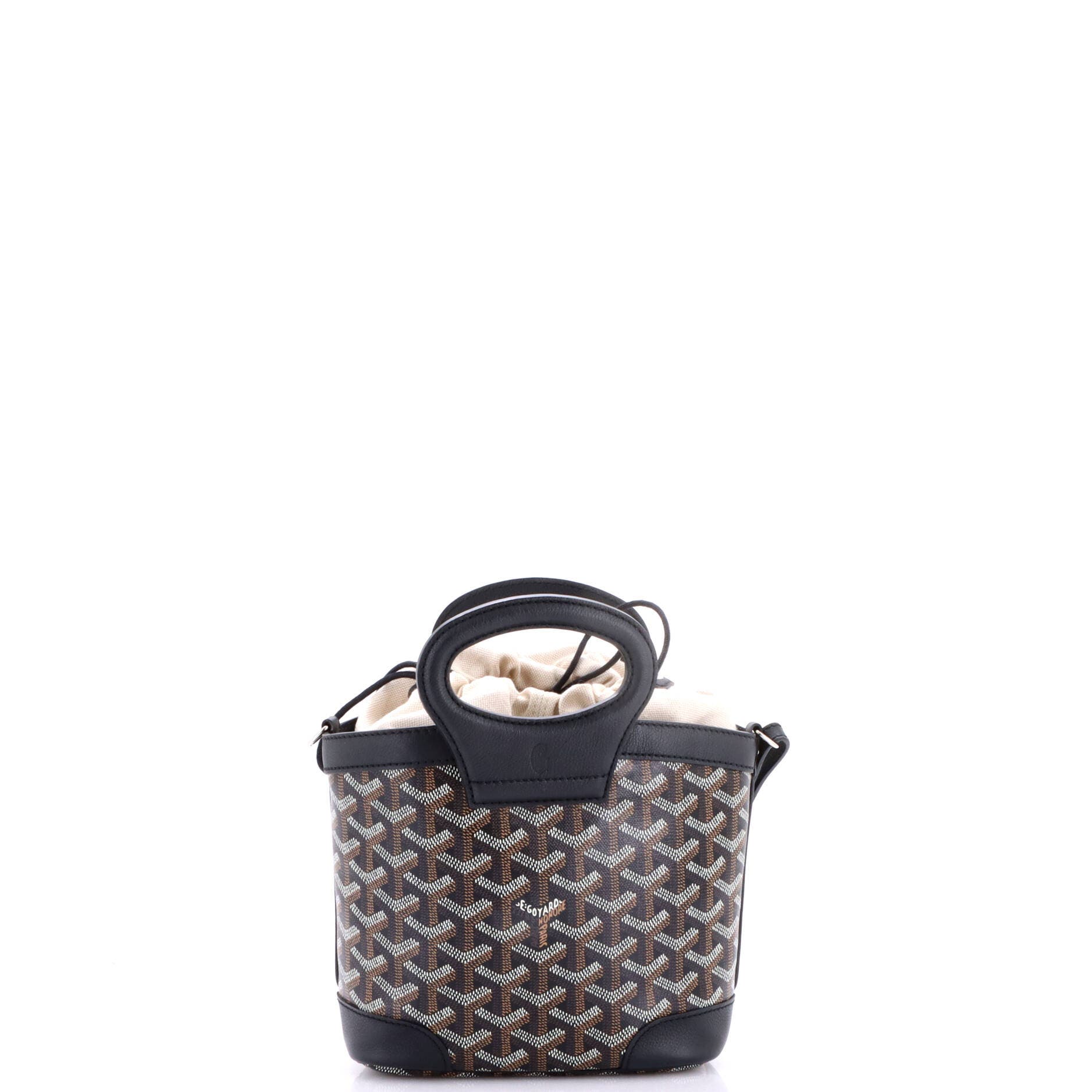 Beluga Bag Coated Canvas Mini, Alternate, color, Black