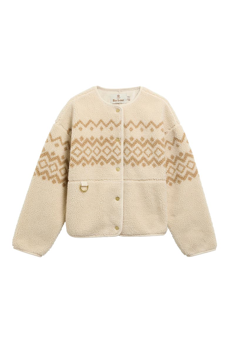 Ferrisdale Fleece Jacket, Alternate, color, IVORY MULTI