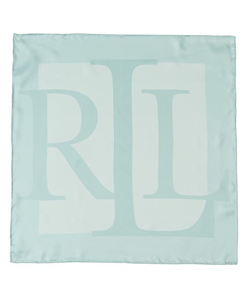 Ralph Lauren Lauren Printed Logo Square In Blue
