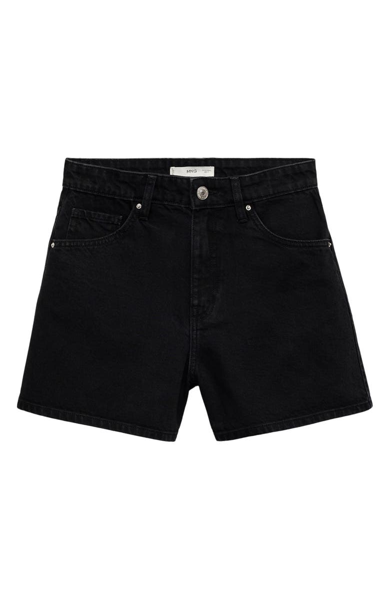 MANGO Zoey Denim Shorts, Alternate, color,