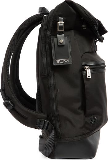 TUMI Cypress Roll Top Leather Backpack | Nordstromrack
