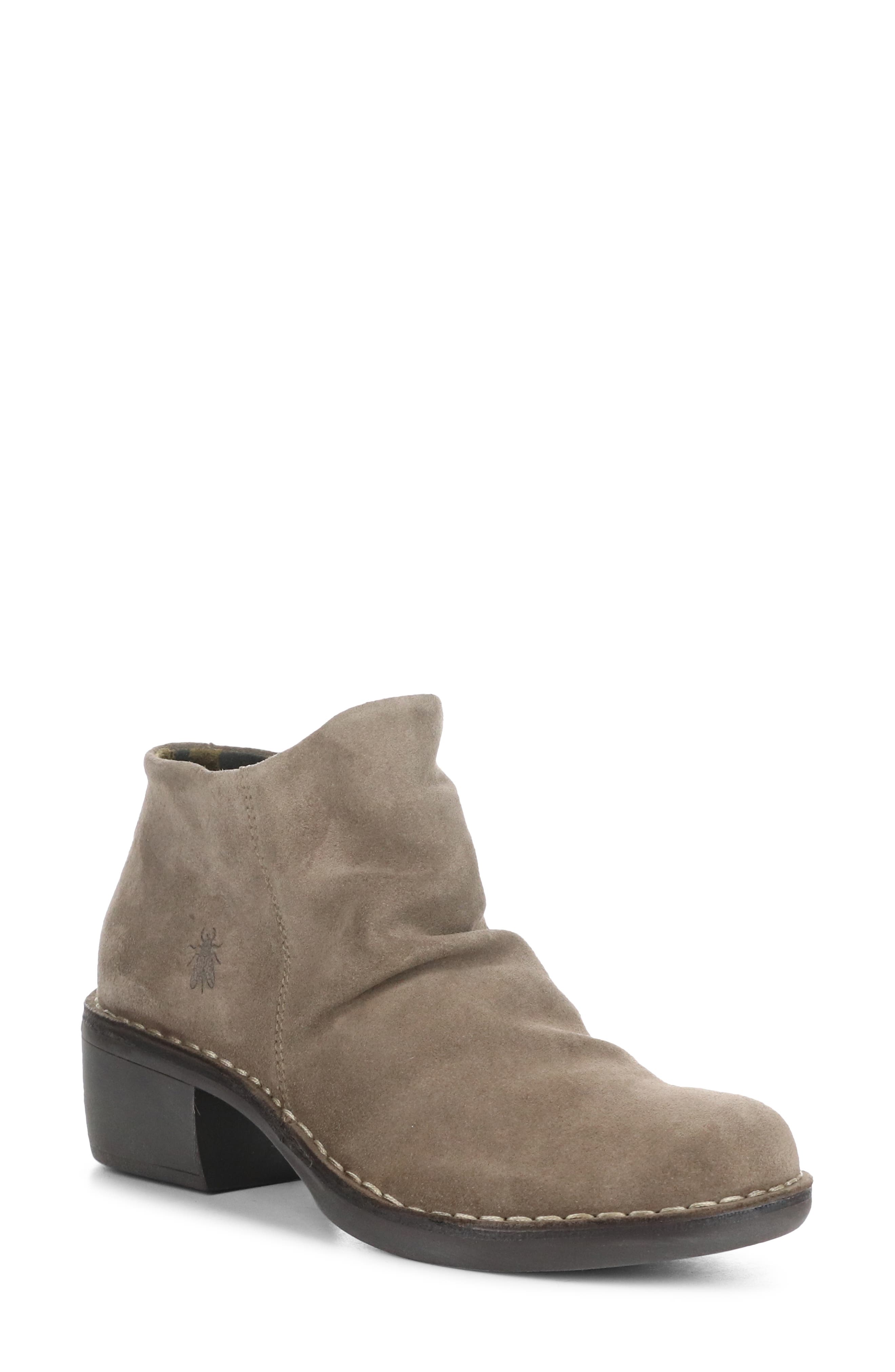 Merk Bootie, Main, color, 004 TAUPE OIL SUEDE