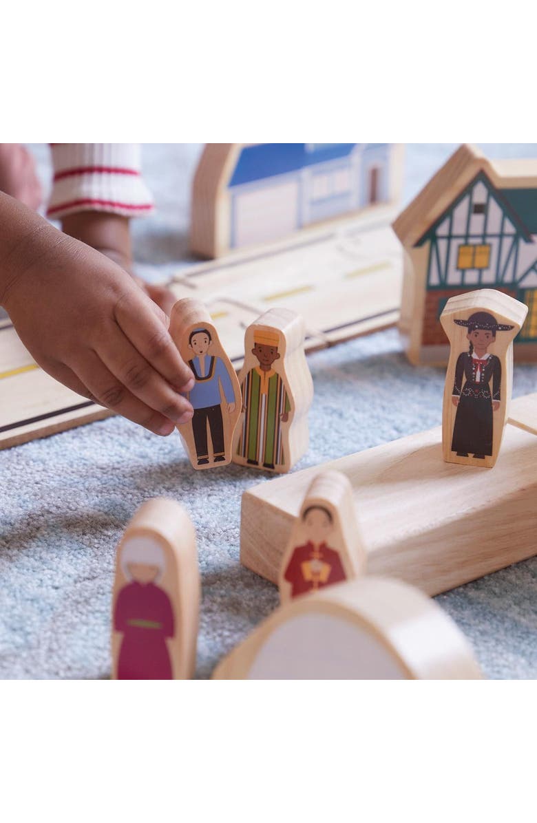 Kaplan Early Learning Company Friends Around the World - 20 Pieces, Alternate, color, Multicolored