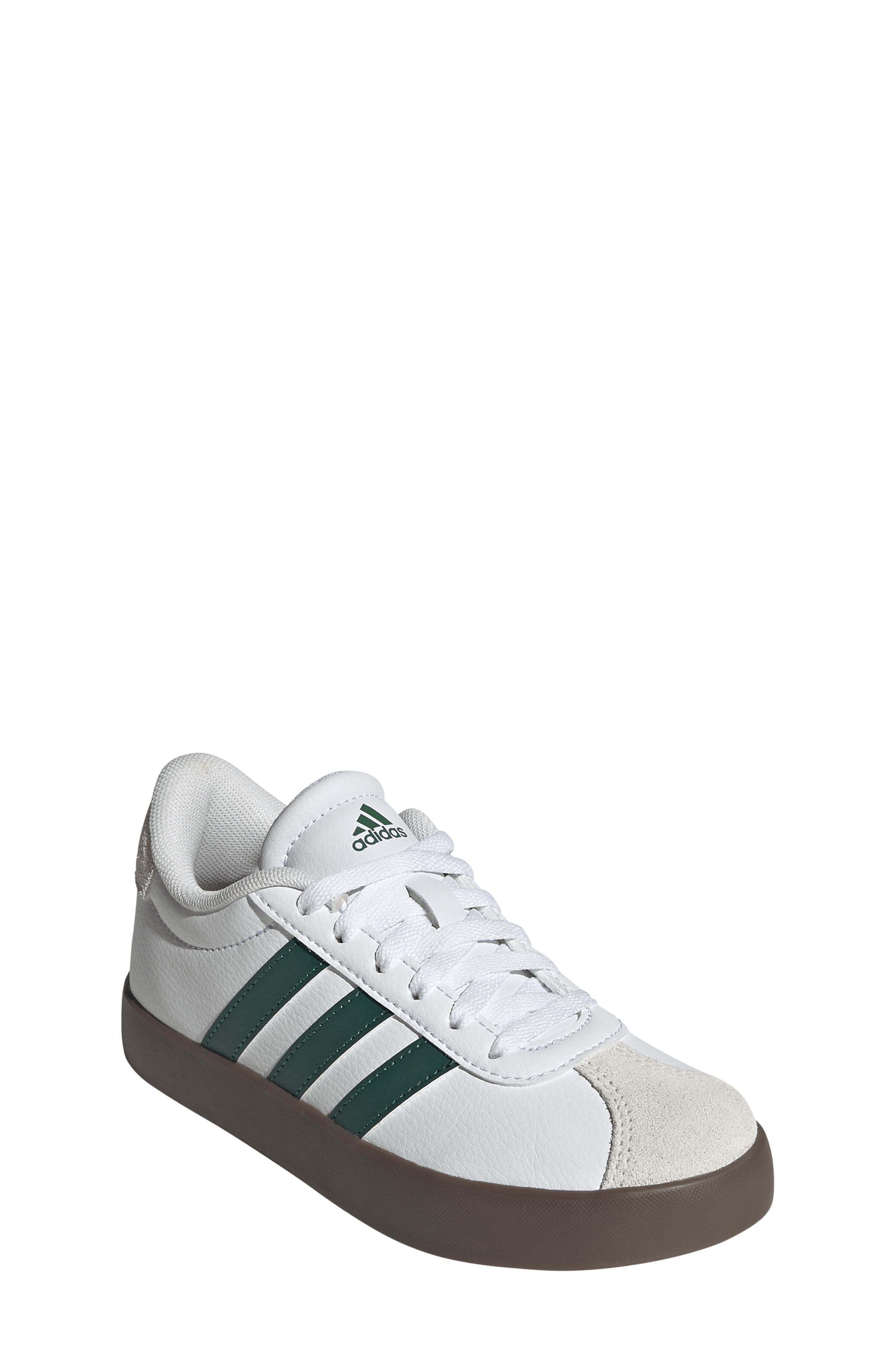 White/ Collegiate Green/ Gum