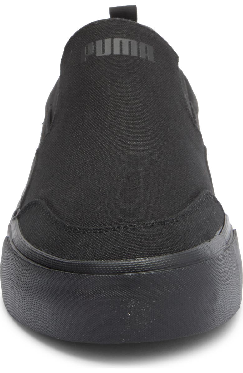 PUMA Court Classic Slip-On Sneaker, Alternate, color, Puma Black/ Puma Black