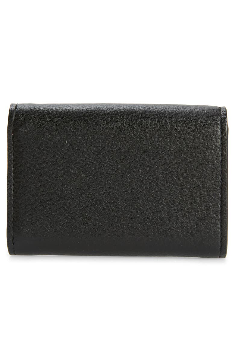 Tory Burch Medium Miller Trifold Leather Wallet, Alternate, color, 