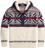 Polo Ralph Lauren Team USA Quarter Zip Hooded Sweater
