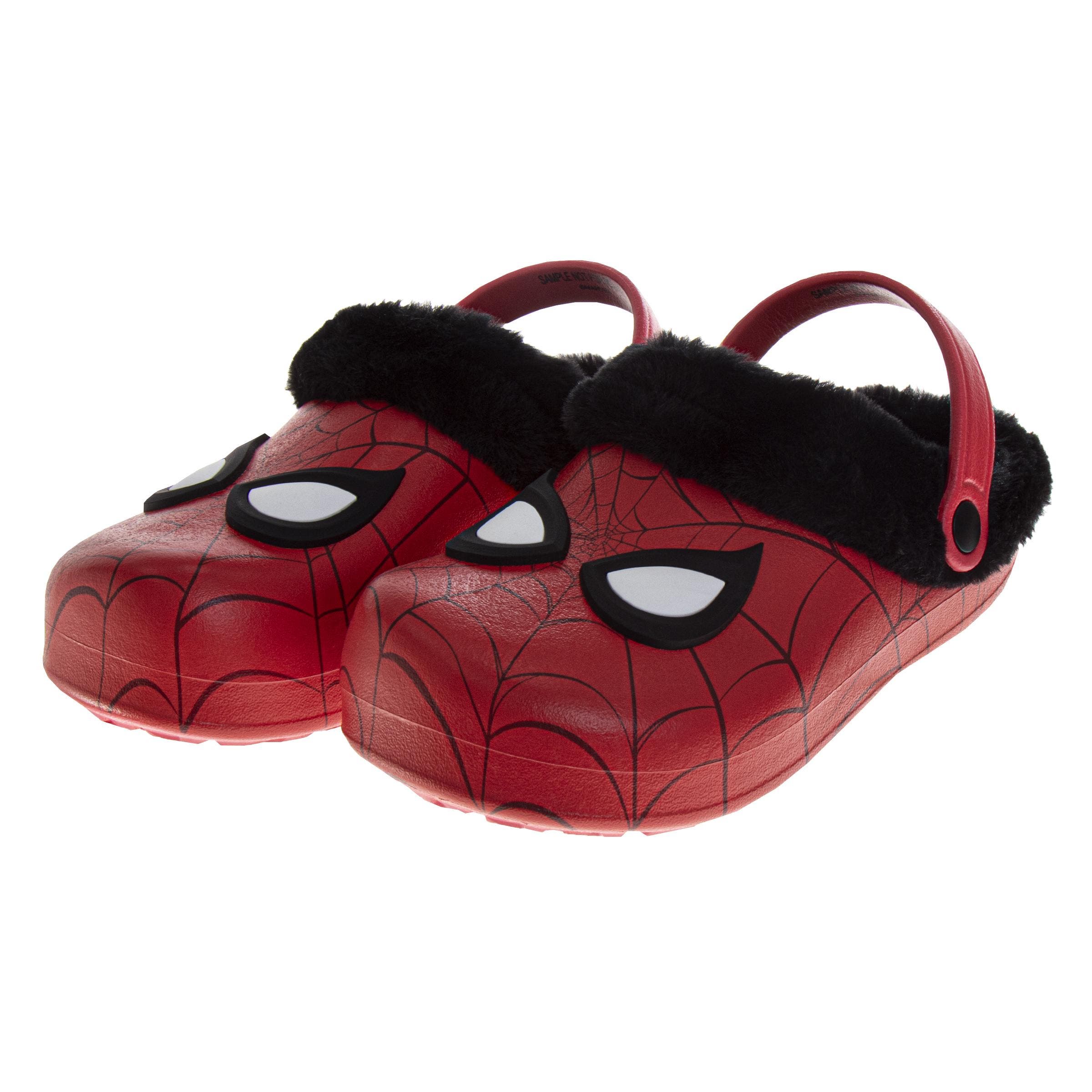 Clogs - Fuzzy, Fleece-Lined, and Warm Garden Shoes, Alternate, color, Red
