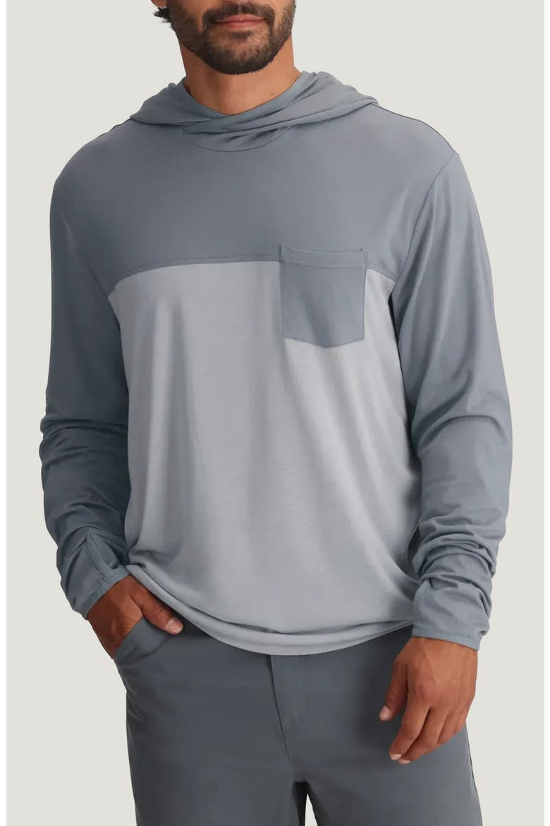 Hybrid Performance Hoodie, Main, color, SLATE / ASPEN GREY