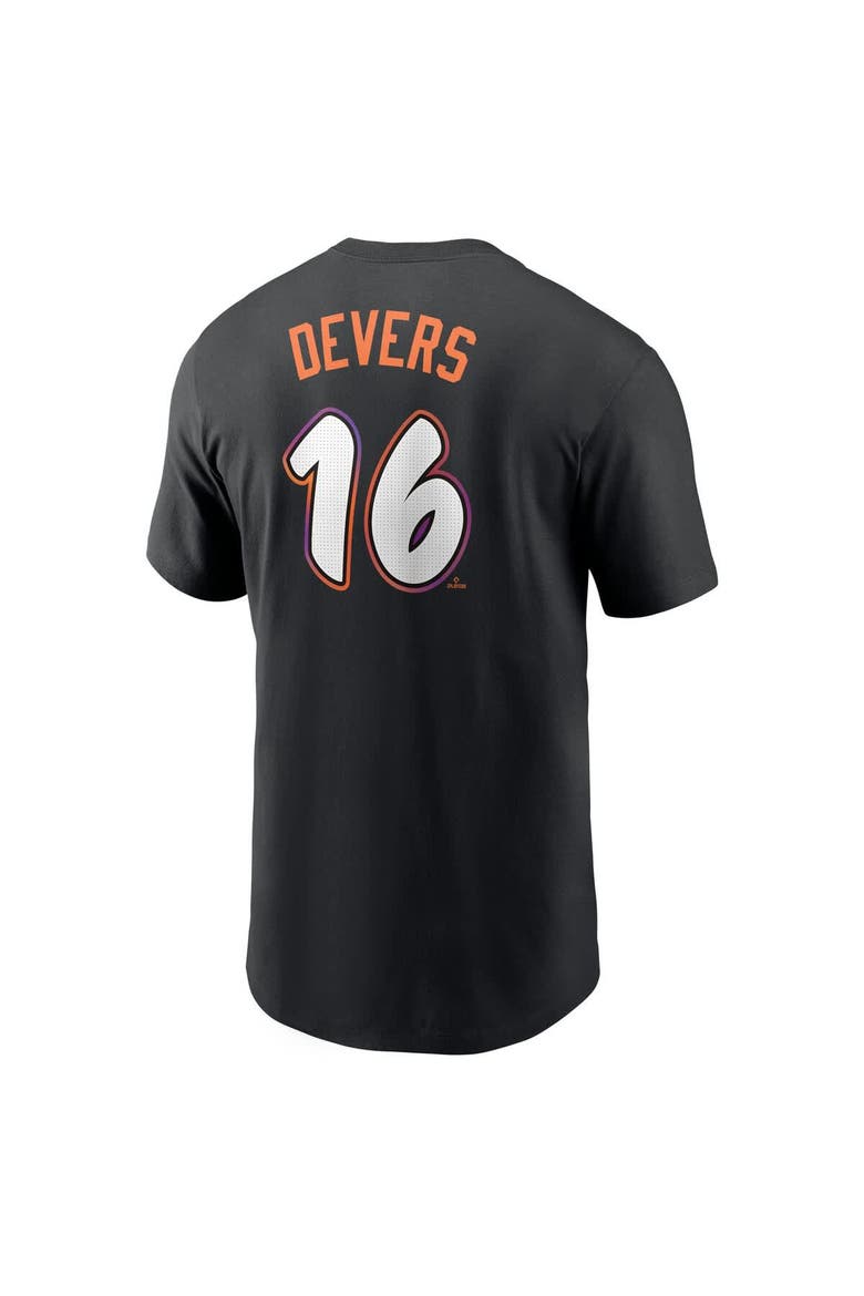 Men's Nike Rafael Devers Black San Francisco Giants 2025 City Connect Fuse Name & Number T-Shirt, Alternate, color, Black