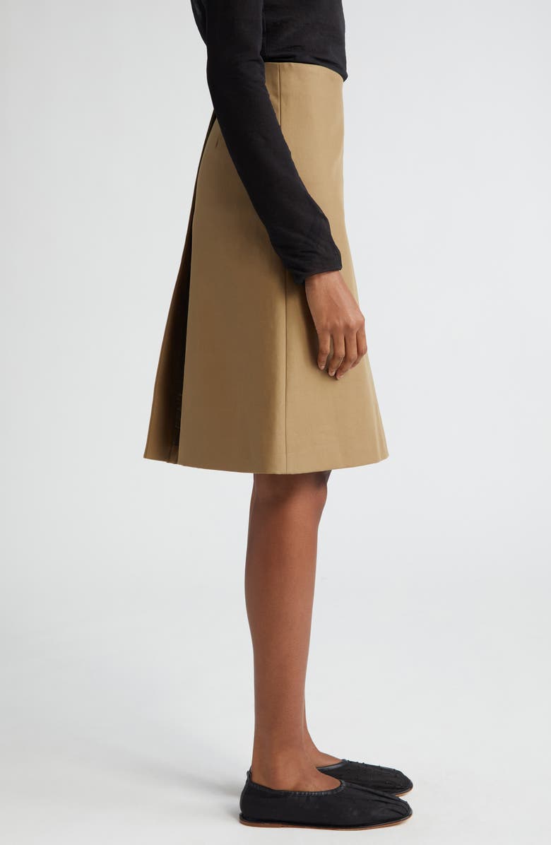 Proenza Schouler Adele Cotton Twill Skirt, Alternate, color,