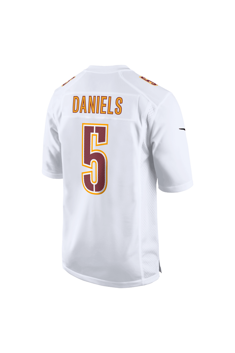 Men's Nike Jayden Daniels Tundra White Washington Commanders Fashion Jersey, Alternate, color, White