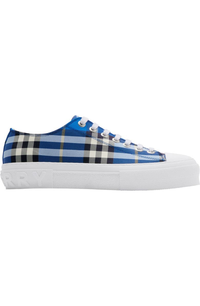 Burberry Jack Check Low Top Sneaker, Main, color, Hyacinth