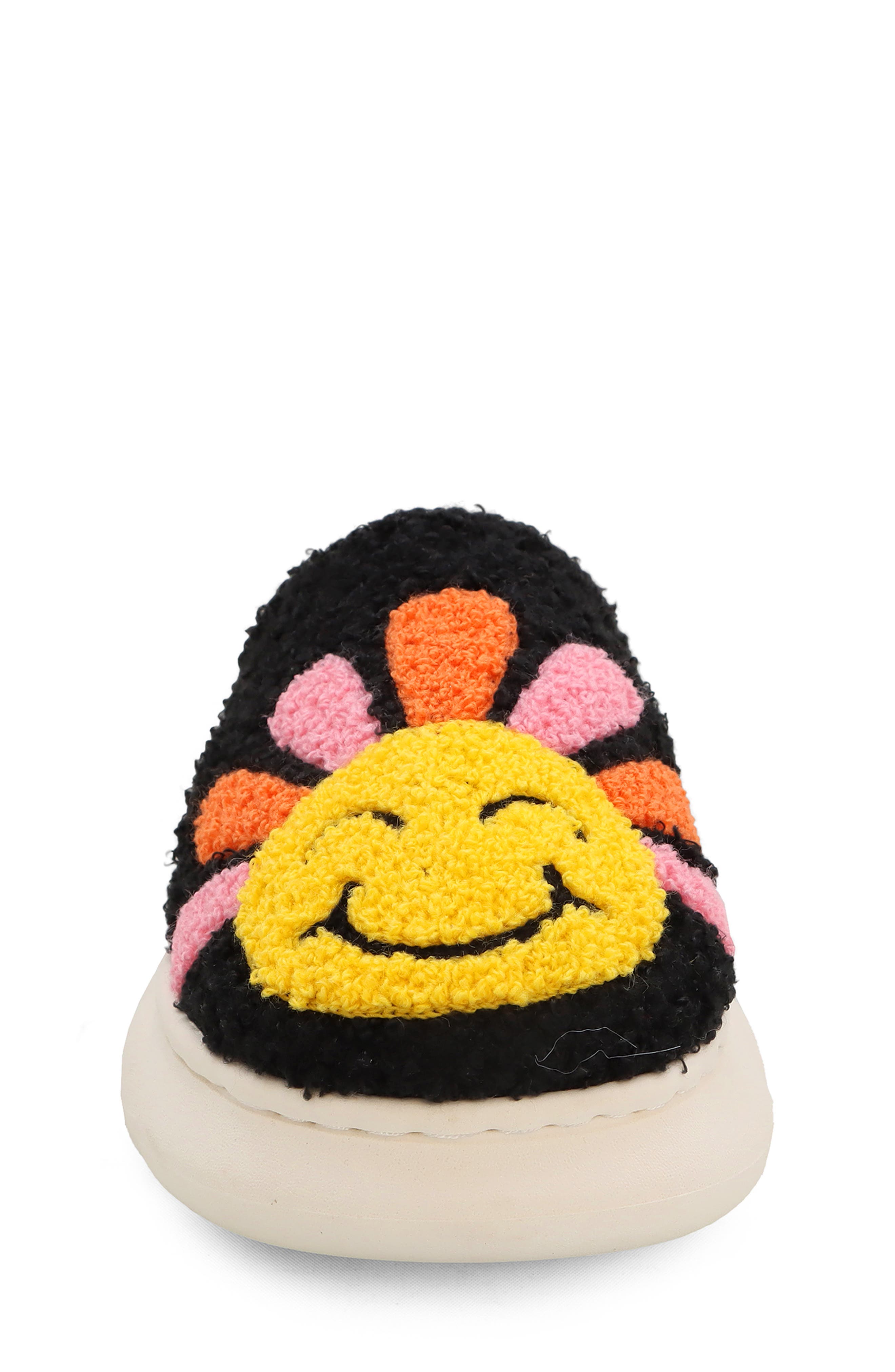 YOKI Kids' Paulina Faux Shearling Scuff Slipper, Alternate, color, 