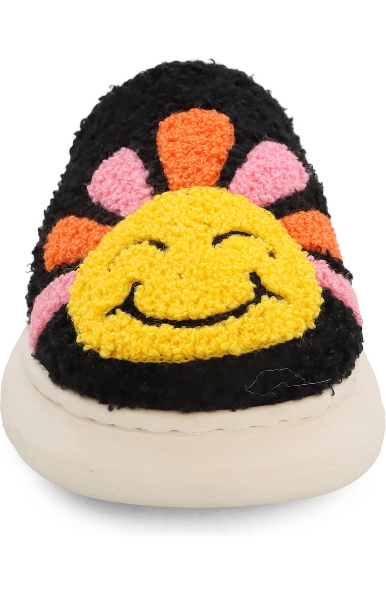 YOKI Kids' Paulina Faux Shearling Scuff Slipper, Alternate, color,