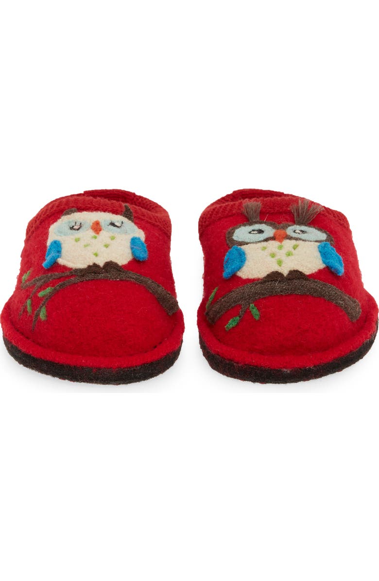 Haflinger Olivia Owl Slippers, Alternate, color,