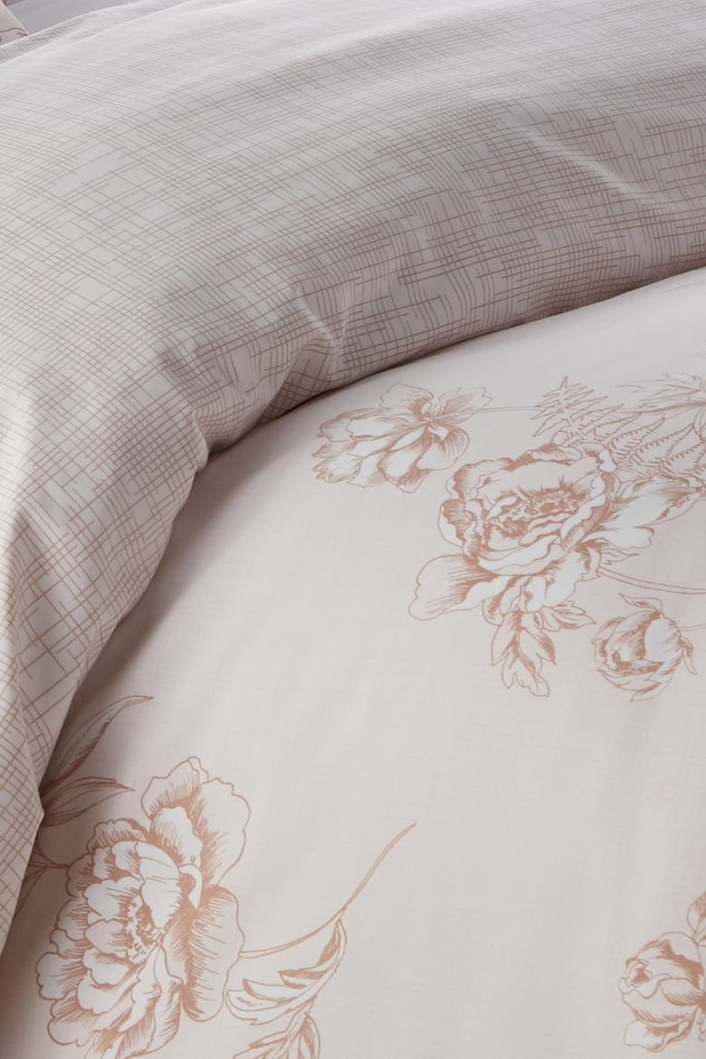 Luxury Premium Oversized Reversible Harmony Collection Duvet Cover 3-Piece Set, Alternate, color, HARMONY TAUPE