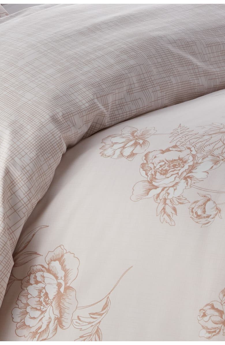 SOUTHSHORE FINE LINENS Luxury Premium Oversized Reversible Harmony Collection Duvet Cover 3-Piece Set, Alternate, color, Harmony Taupe