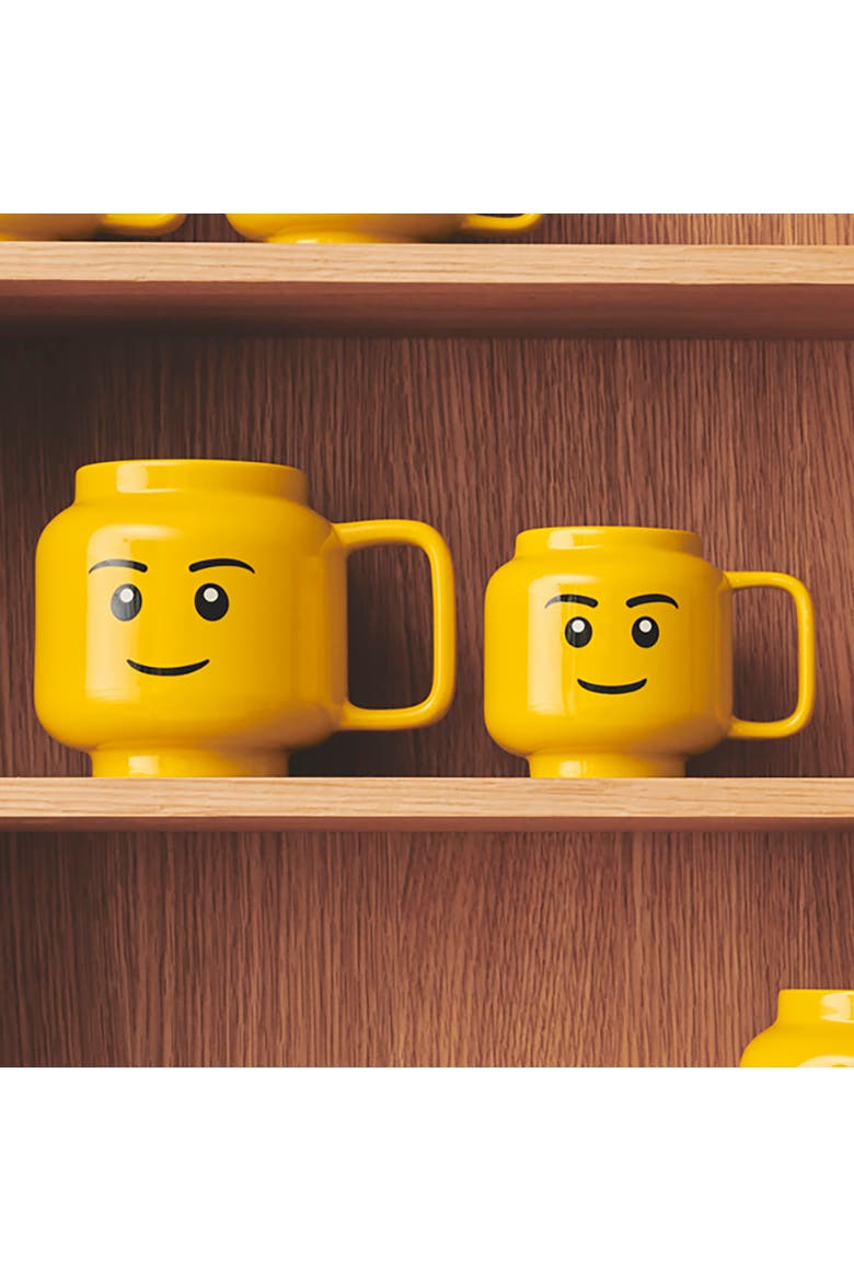 Classic Ceramic Mug, 17.9 oz, Alternate, color, Yellow