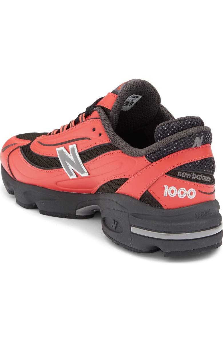 New Balance 1000 Sneaker, Alternate, color, Blast Red/ Metallic Silver
