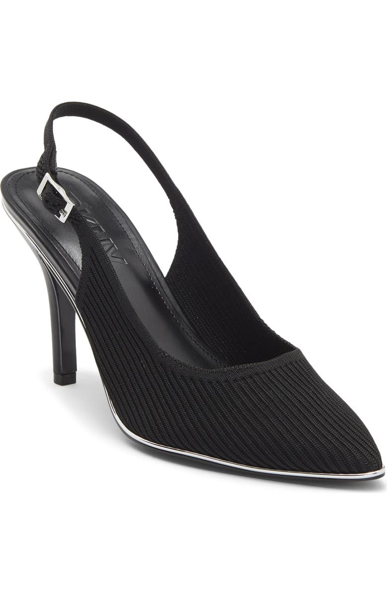 DKNY Preston Slingback Pump, Main, color, Black