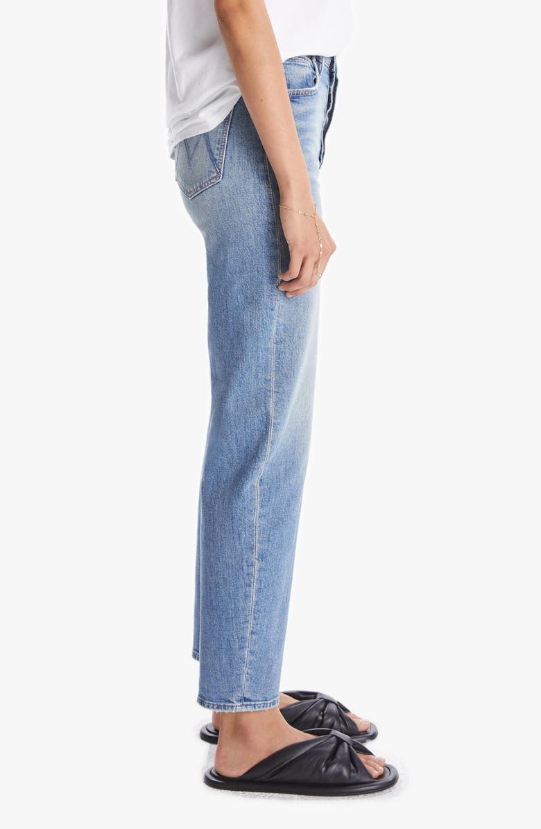 MOTHER The Curbside Ankle Straight Leg Jeans, Alternate, color, 