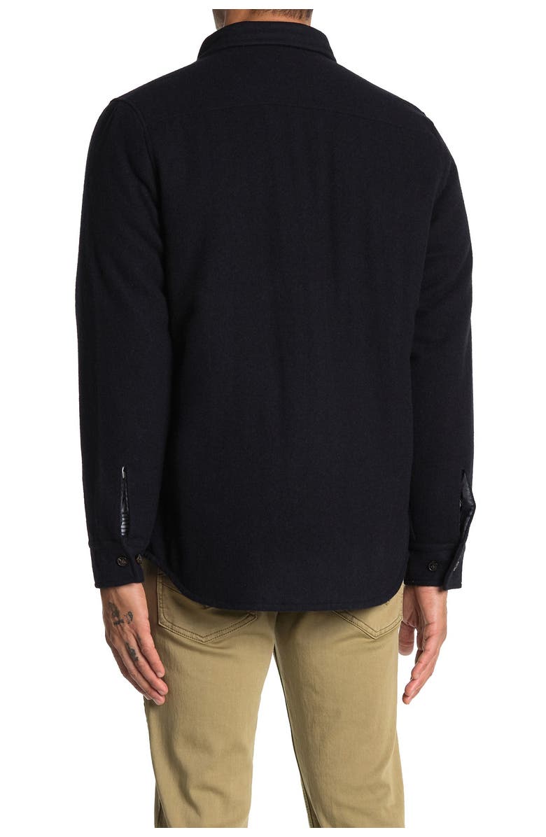 Gilded Age Melton Wool Blend Shirt Jacket, Alternate, color, 