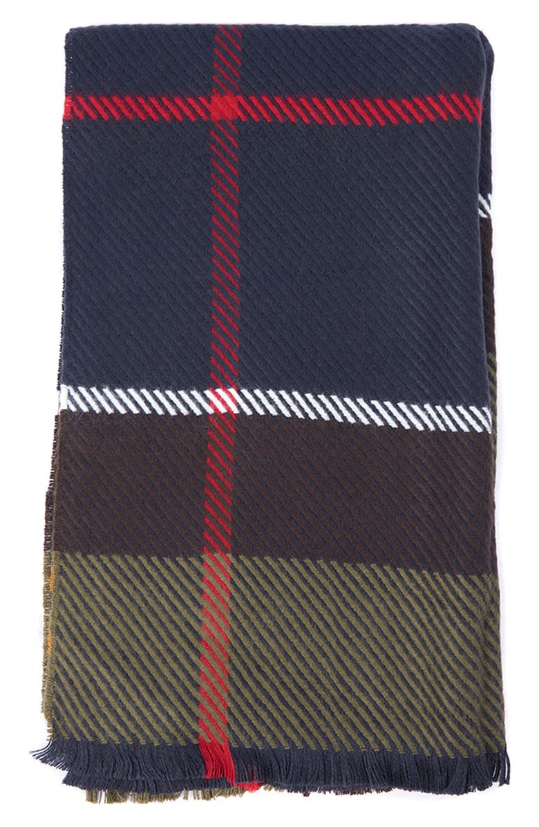 Barbour Blair Tartan Scarf, Alternate, color, Classic Tartan