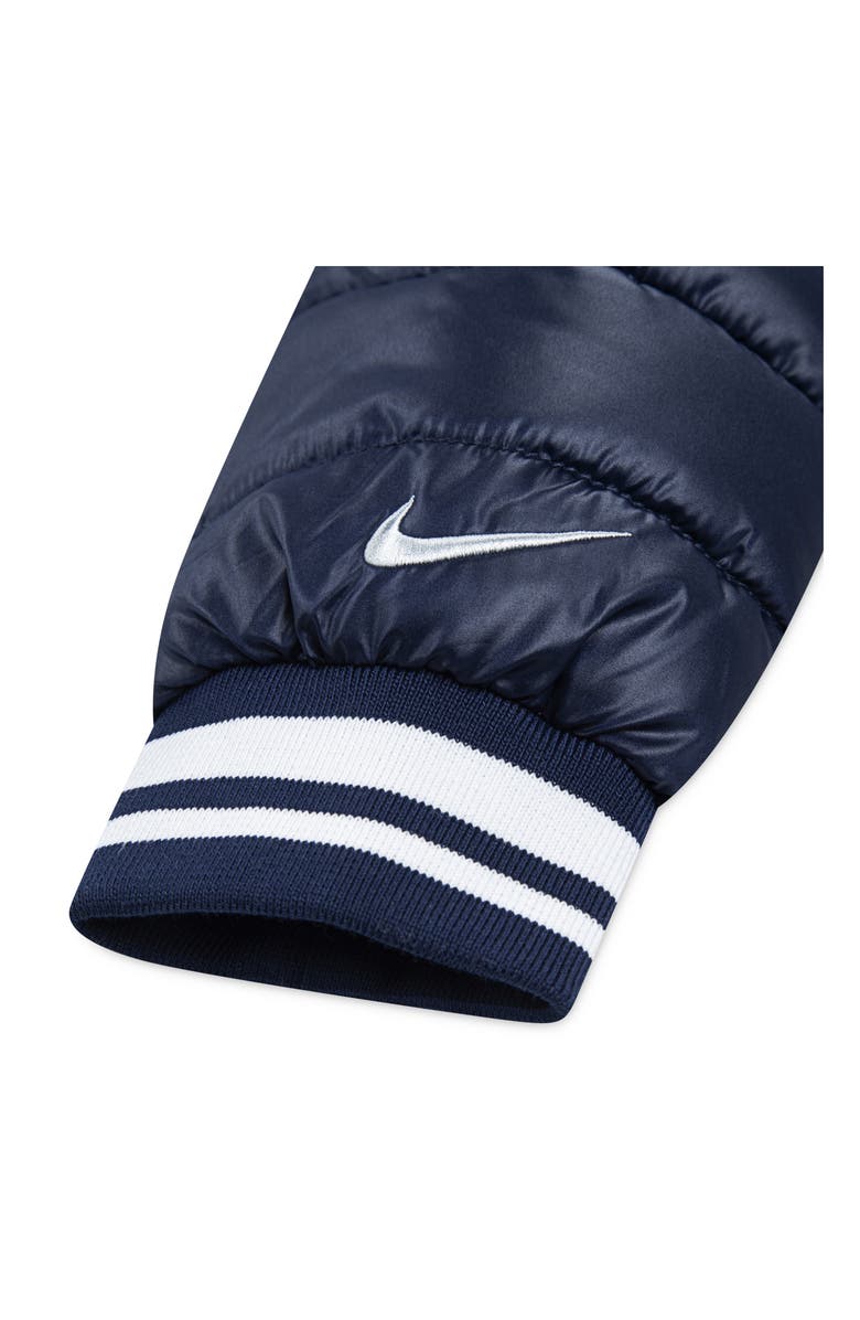 Nike Kids' Puffer Baseball Jacket, Alternate, color, Midnight Navy