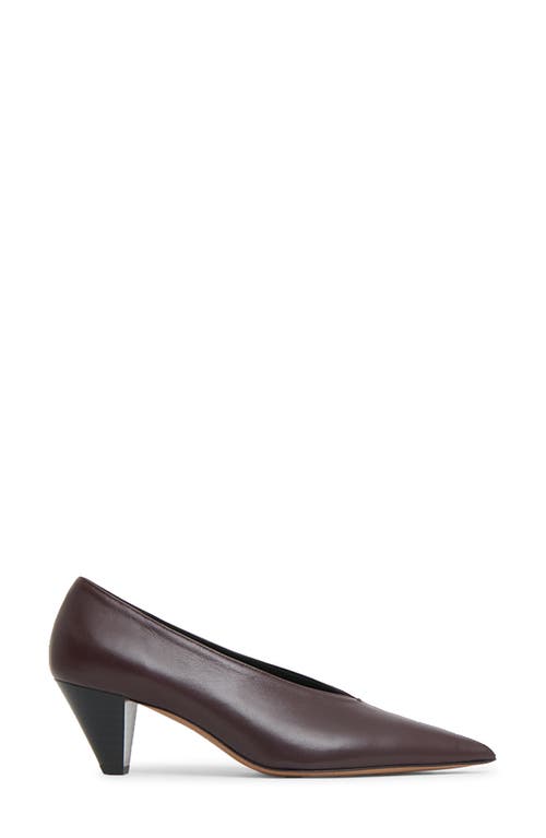 Mansur Gavriel Kiki Pointed Toe Pump In Animal Print