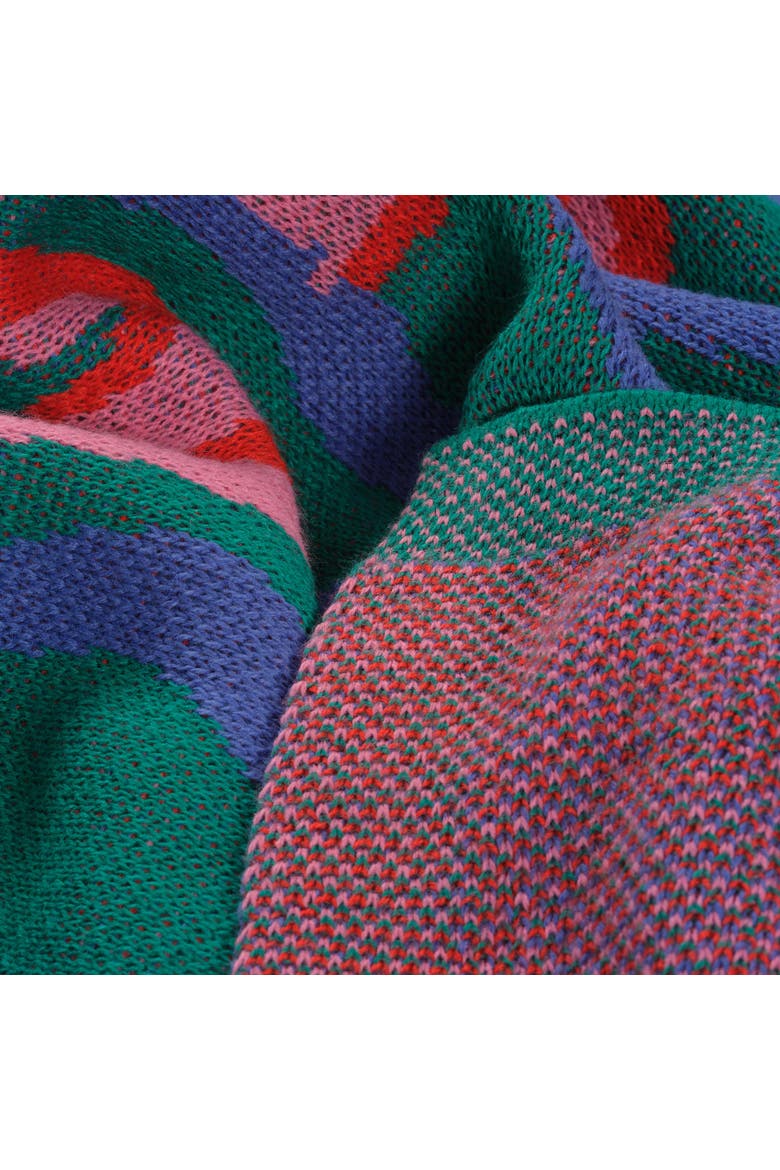 Moda Jacquard Knitted Artisan Design, Alternate, color, Multicolor