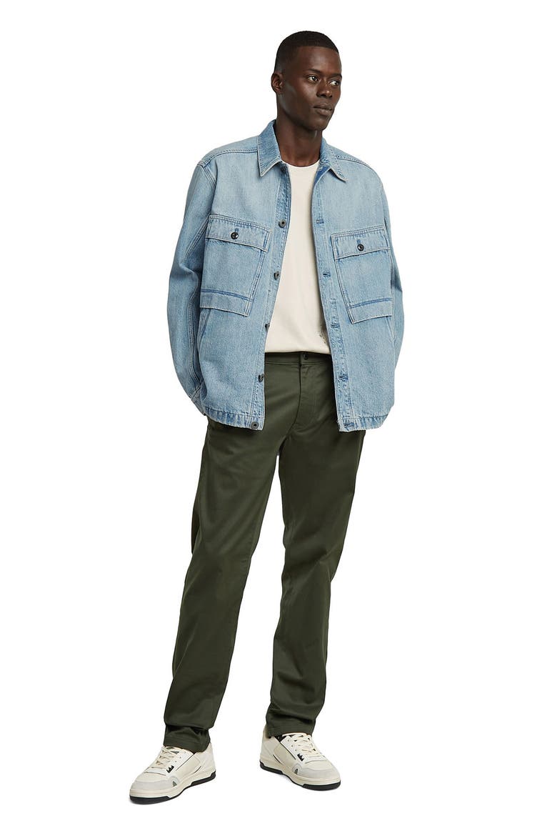 Morry Tapered Leg Chinos, Alternate, color, ASFALT