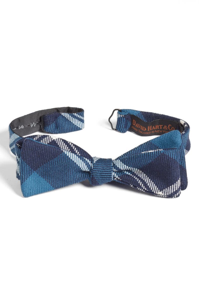 DAVID HART Wool Bow Tie, Main, color,