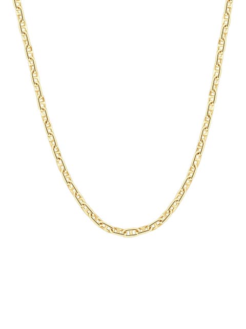 14k Gold Marine Women's 24" Chain Necklace 22 Grams 5.5mm Thick