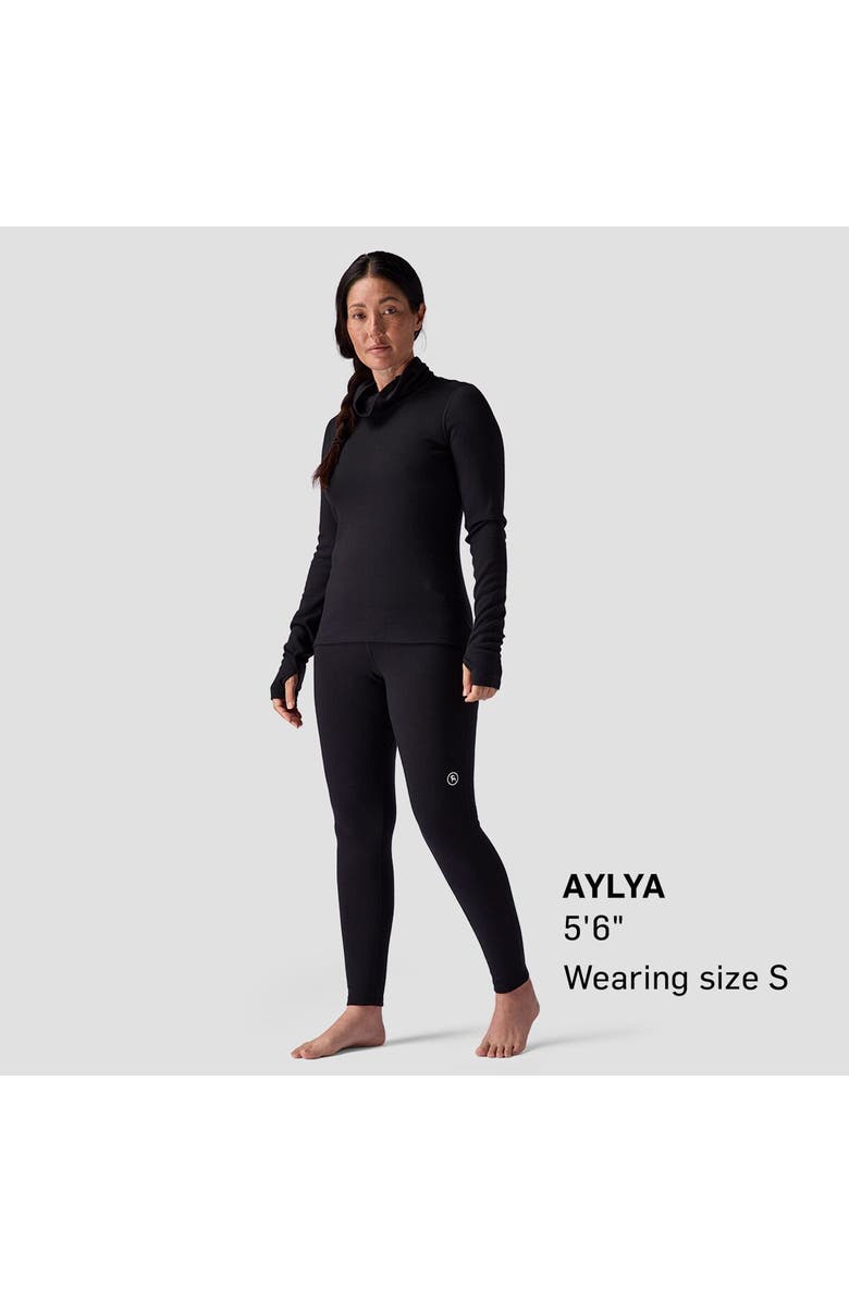 Backcountry Cedars RWS Merino Mid-Wt Baselayer Bottom - Women's, Alternate, color, Black